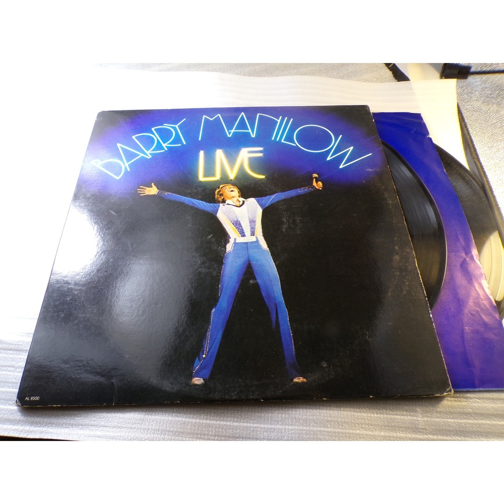 Barry Manilow Live Double Vinyl LP 1977 Arista Records AL 8500 12 Inch 33 RPM